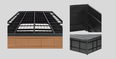 Wire Mesh Bed Frame